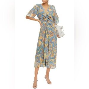 Vanessa Bruno Ness Ruched Crepe Dress